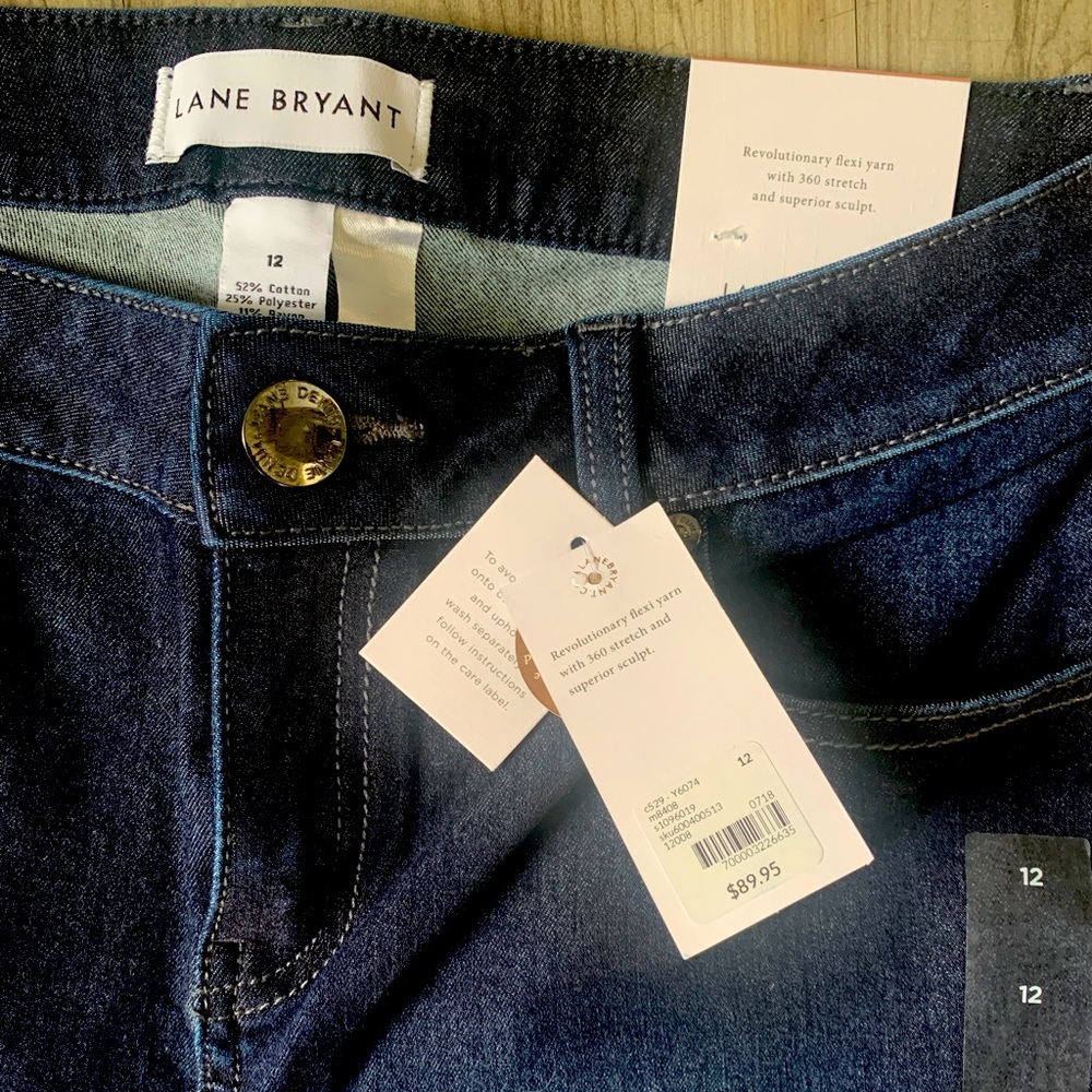 Lane Bryant NWT Sz 12 Flex skinny Jeans